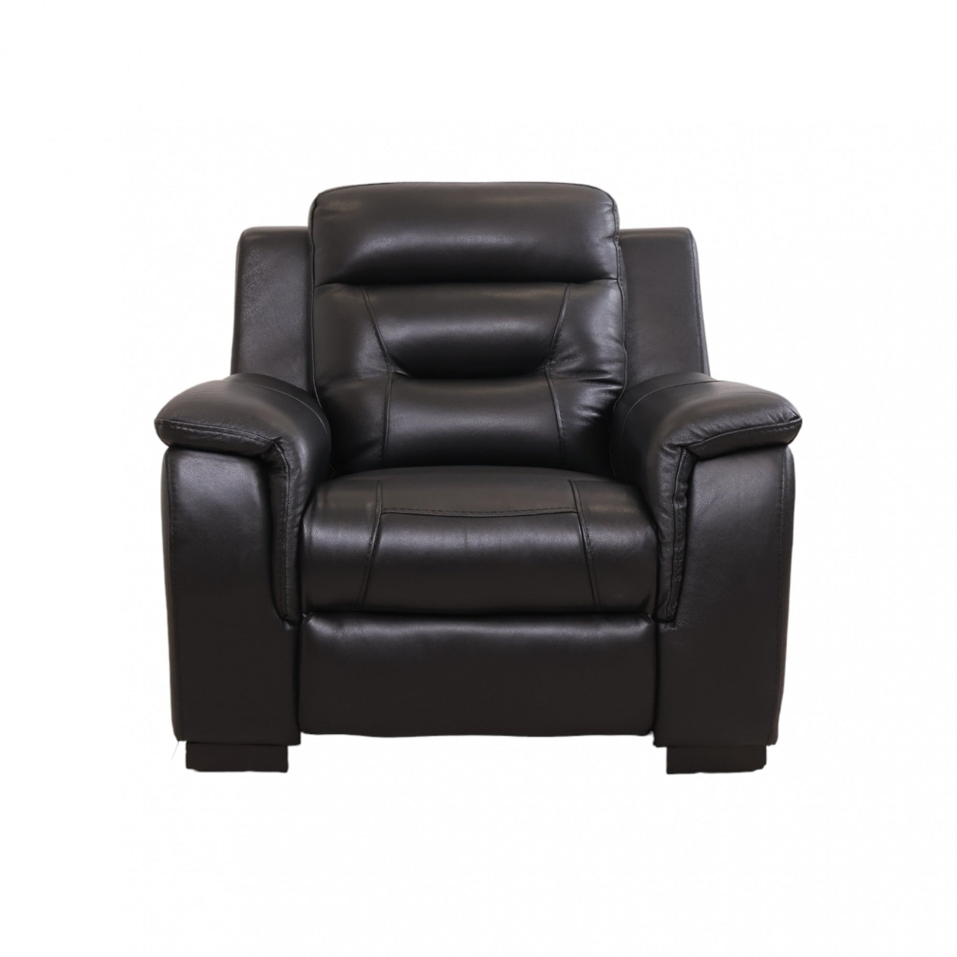 Nyrenset | Romslig og komfortabel sort hvilestol