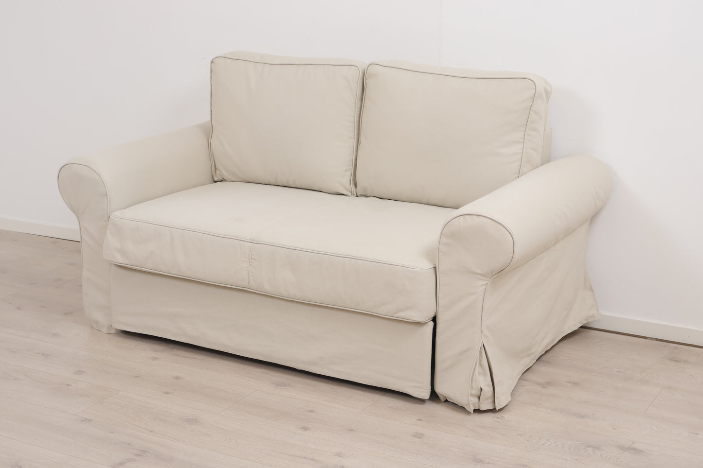 Nyrenset | Beige IKEA Backabro 2-seter sovesofa