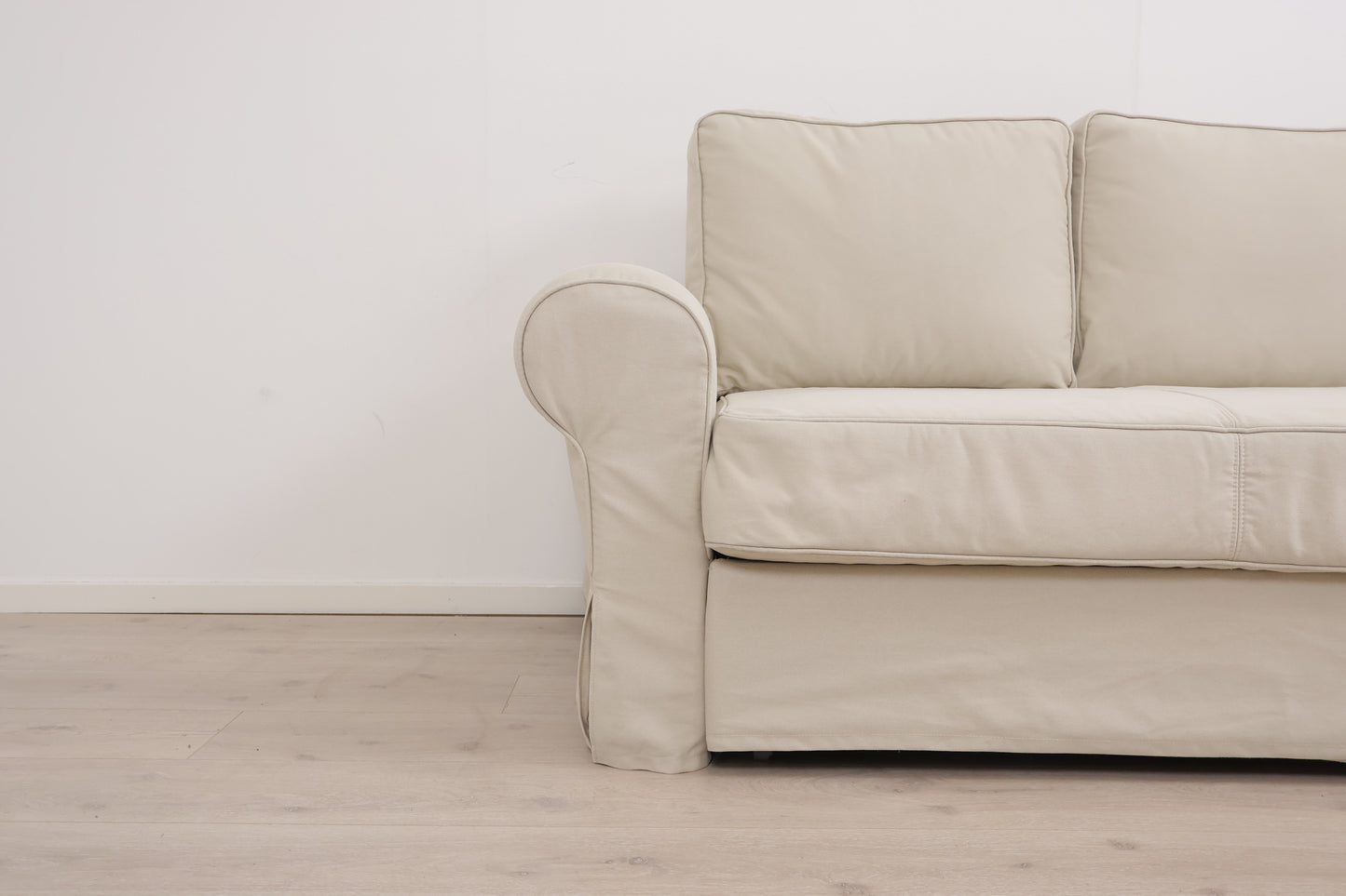 Nyrenset | Beige IKEA Backabro 2-seter sovesofa