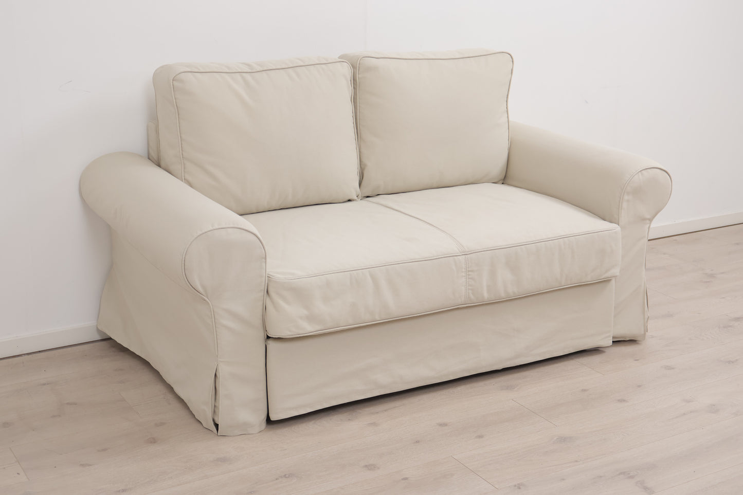 Nyrenset | Beige IKEA Backabro 2-seter sovesofa