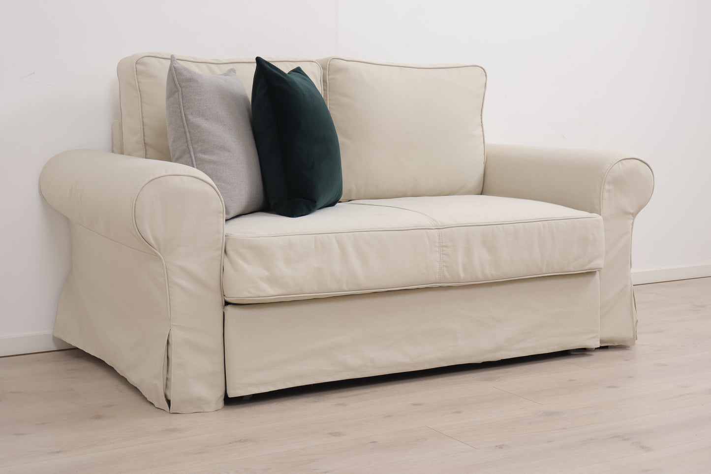 Nyrenset | Beige IKEA Backabro 2-seter sovesofa