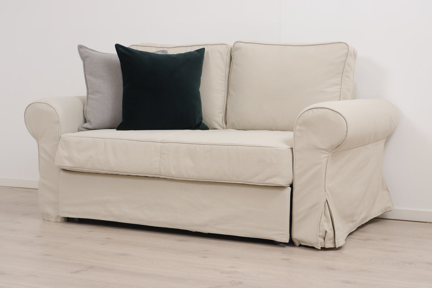 Nyrenset | Beige IKEA Backabro 2-seter sovesofa