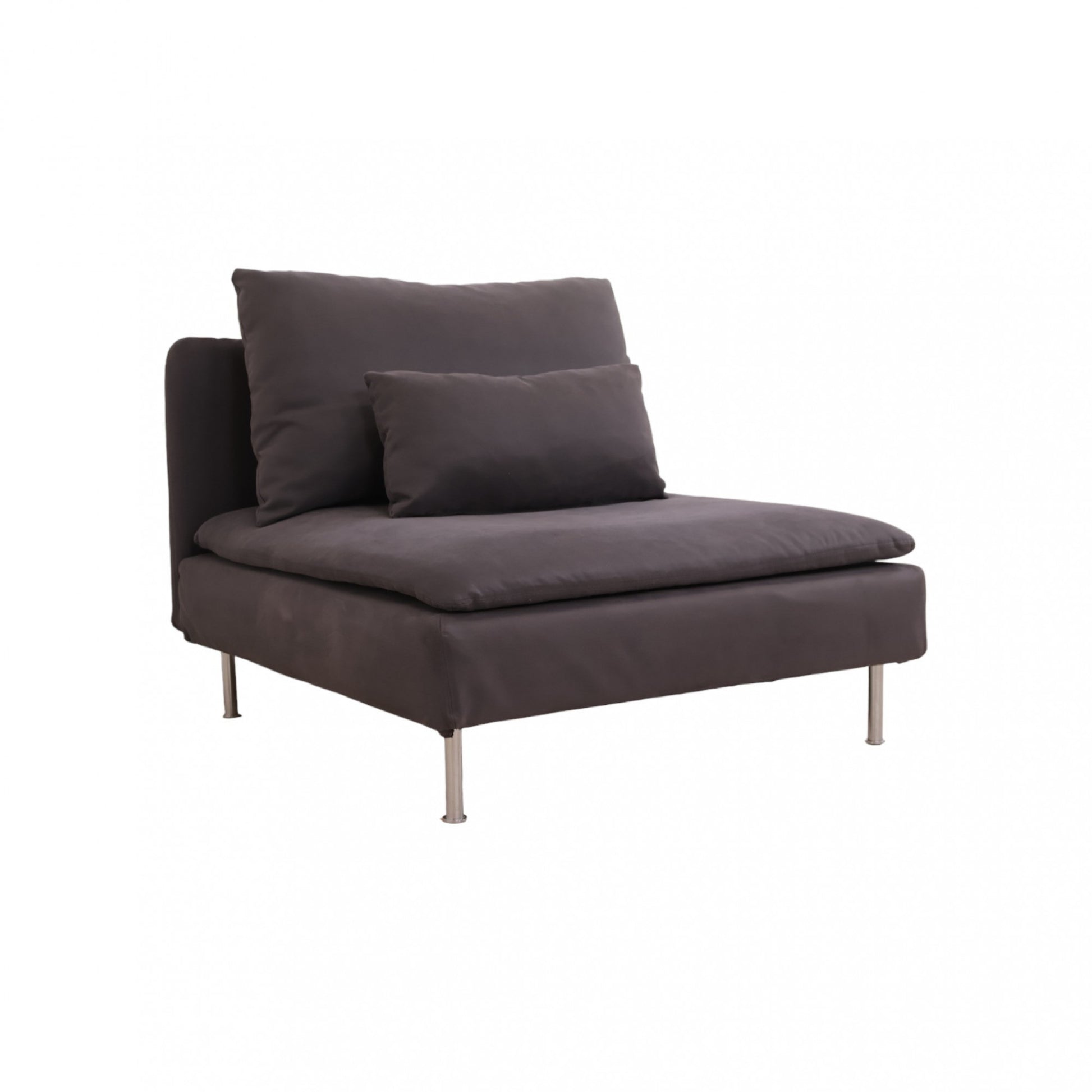Nyrenset | Mørk grå IKEA Söderhamn 1-seter sofamodul