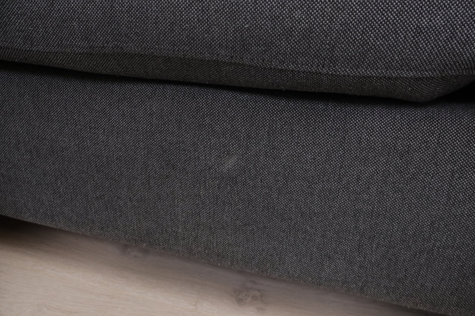 Nyrenset | Mørk grå Grafu Baldai u-sofa med sjeselong