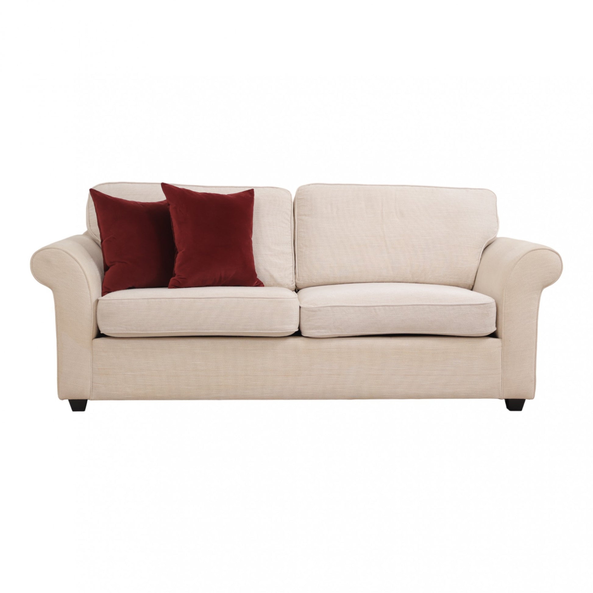 Nyrenset | Kremhvit 3-seter sofa