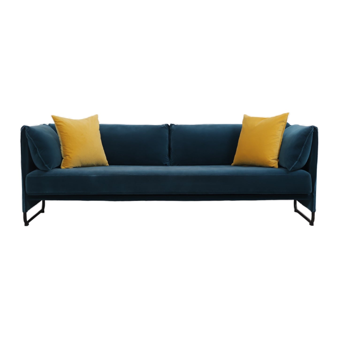 Nyrenset | Blå Bolia Mara 3-seter sofa i velur