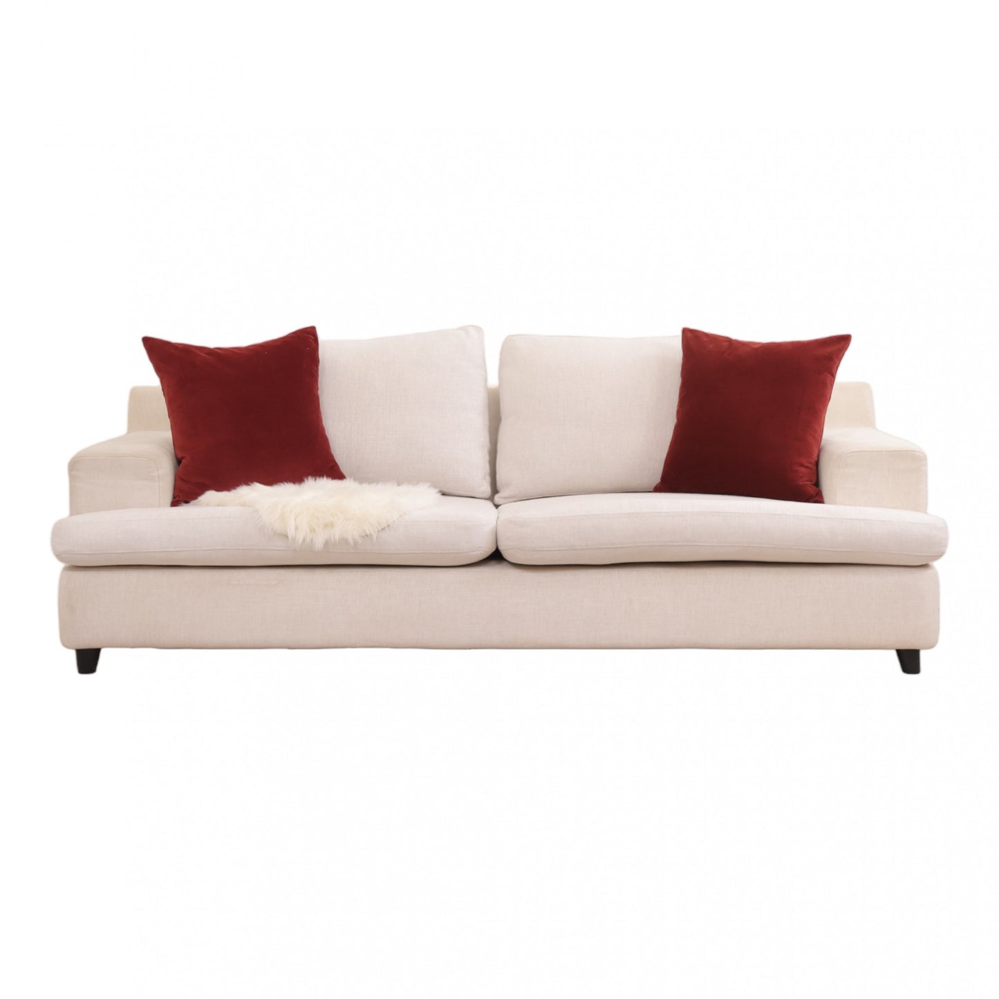 Nyrenset | Kremhvit 3-seter sofa fra Lindø