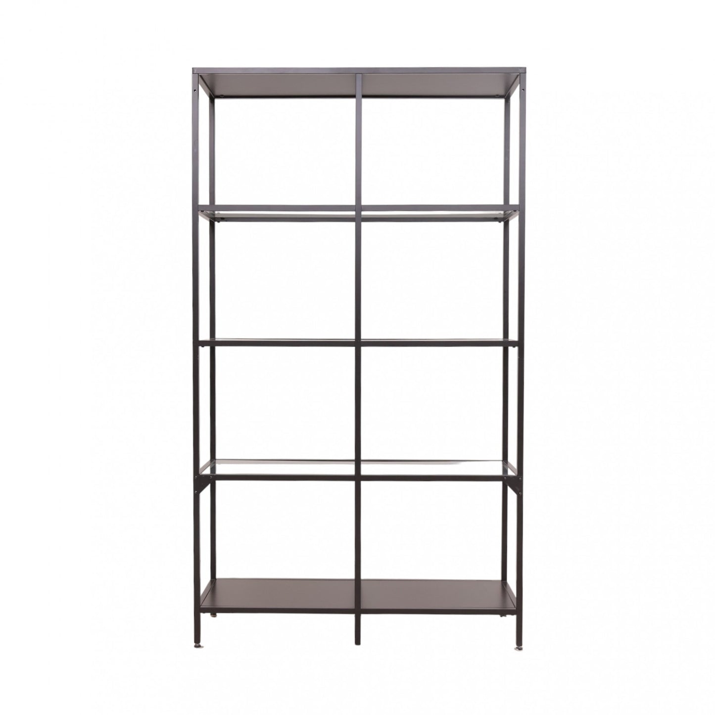 IKEA VITTSJÖ brunsvart hylle