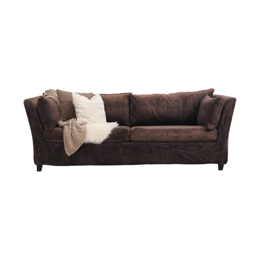 Nyrenset | Brun 3-seter sofa