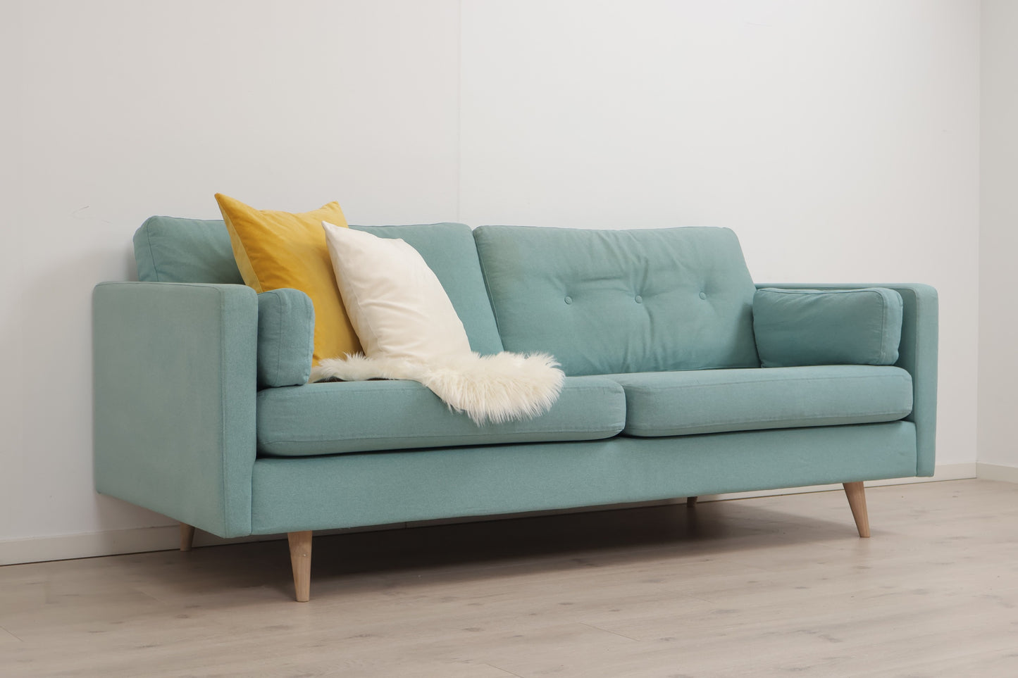 Nyrenset | Turkis 3-seter sofa