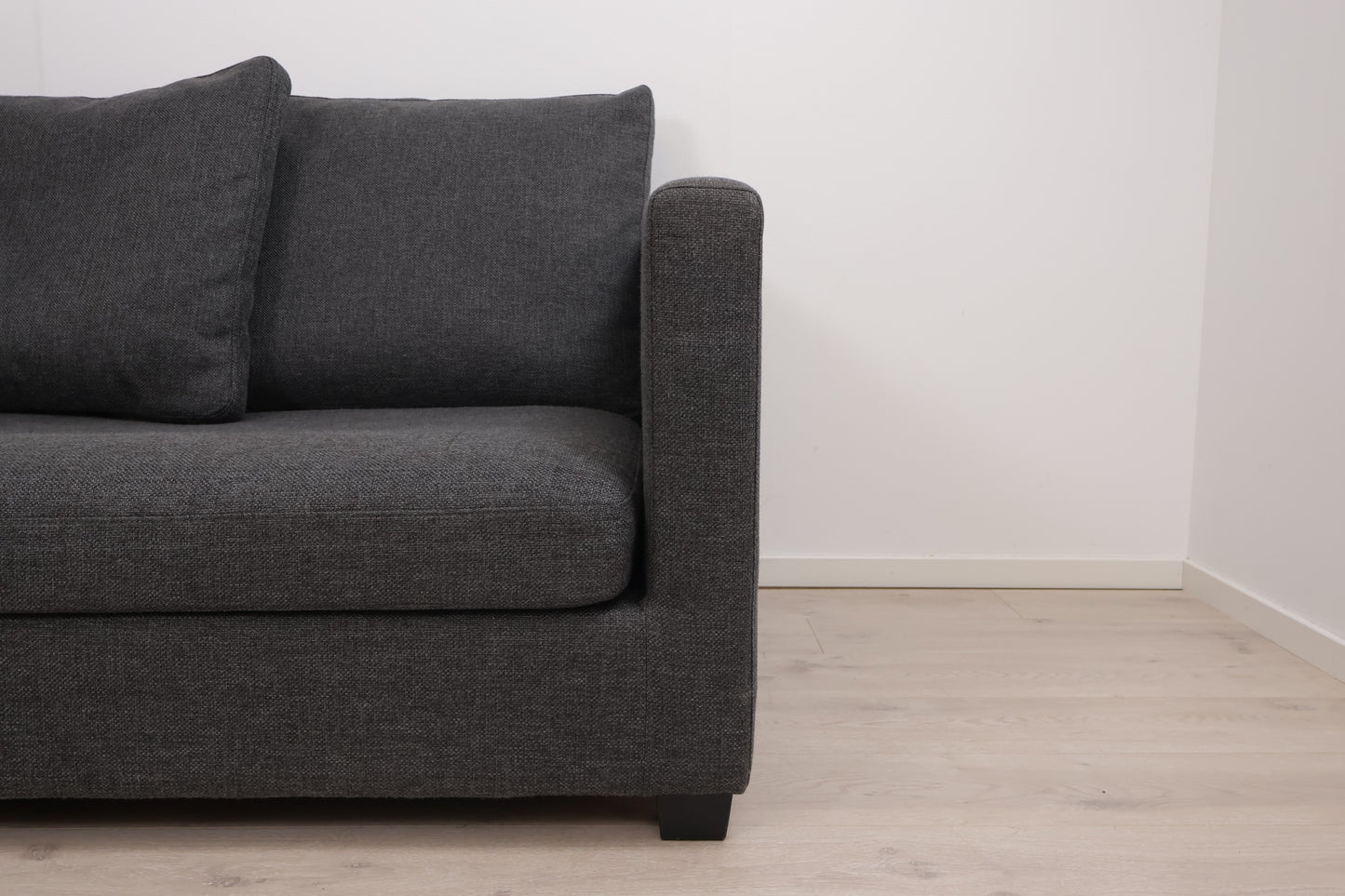 Nyrenset | Mørk grå Habitat Viking 3-seter sofa