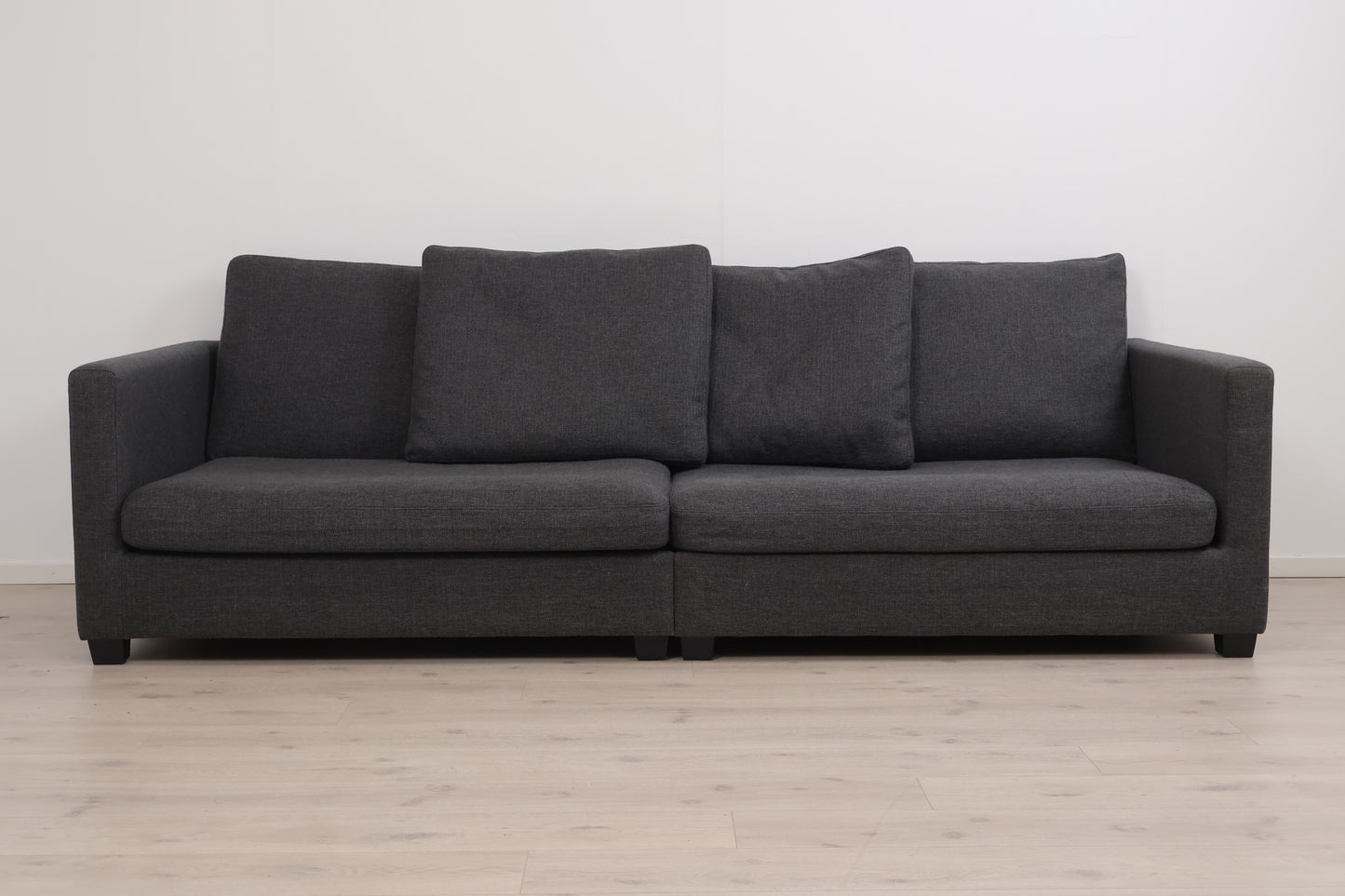 Nyrenset | Mørk grå Habitat Viking 3-seter sofa