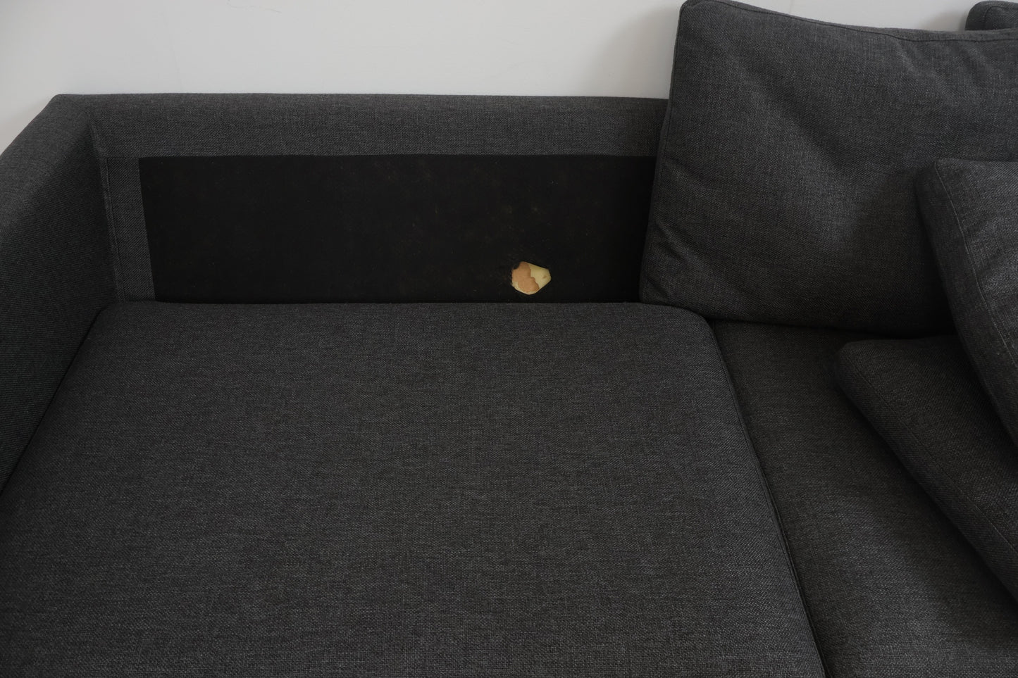 Nyrenset | Mørk grå Habitat Viking 3-seter sofa