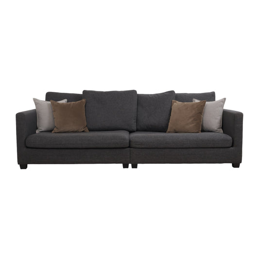 Nyrenset | Mørk grå Habitat Viking 3-seter sofa