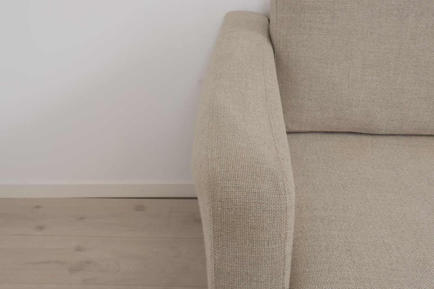 Nyrenset | Beige vendbar IKEA Karlstad sjeselongsofa