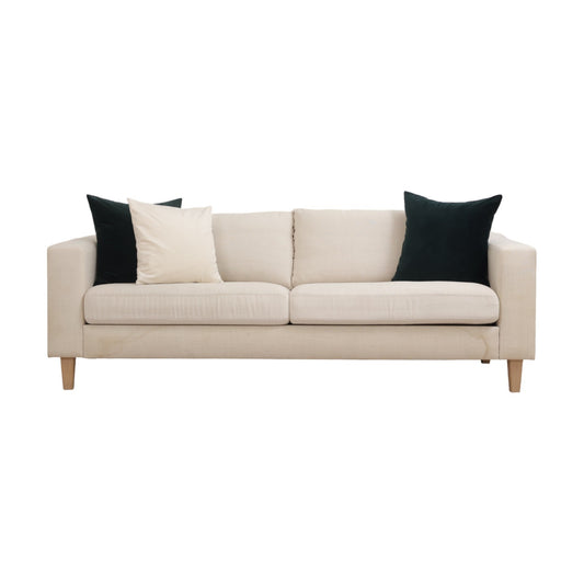 Nyrenset | Beige 3-seter sofa