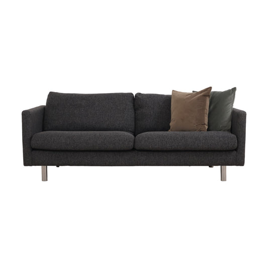 Nyrenset | Mørk grå SITS 3-seter sofa