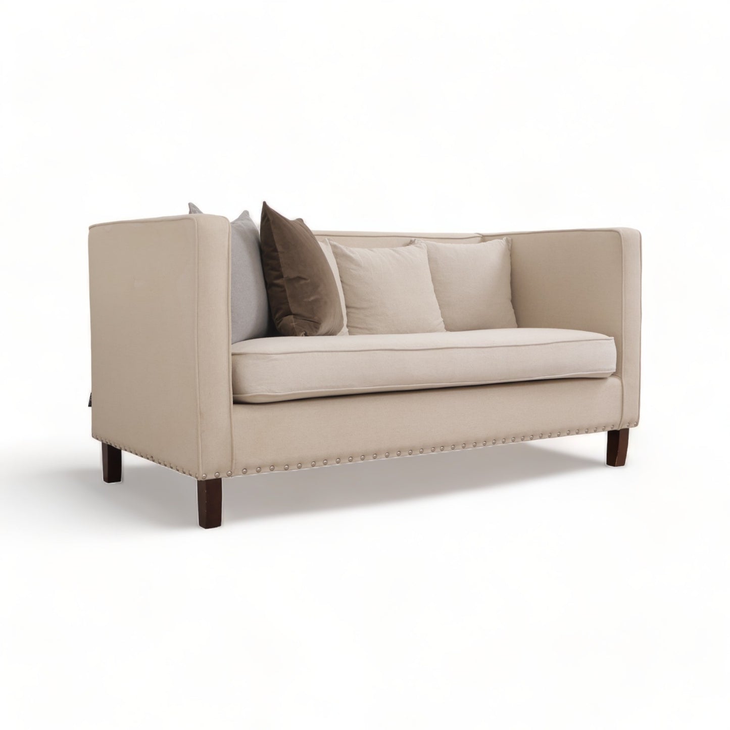 Nyrenset | Kremhvit 2-seter sofa