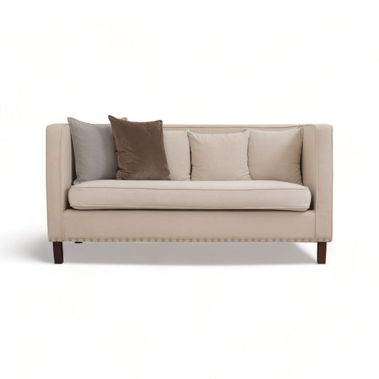 Nyrenset | Kremhvit 2-seter sofa