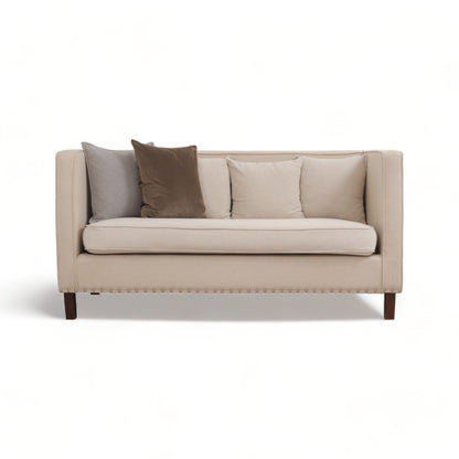 Nyrenset | Kremhvit 2-seter sofa