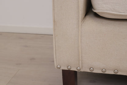Nyrenset | Kremhvit 2-seter sofa