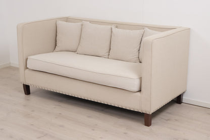 Nyrenset | Kremhvit 2-seter sofa