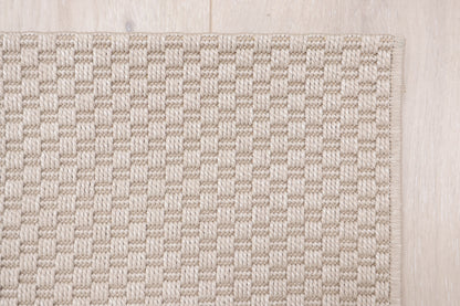 Stort beige IKEA Morum gulvteppe