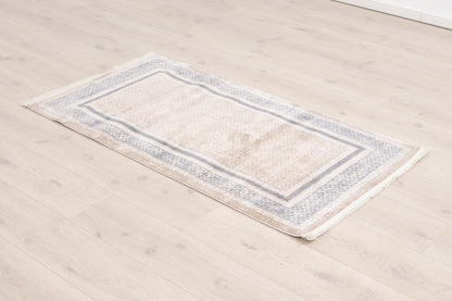 Nyrenset | Blått og beige Anvers gulvteppe