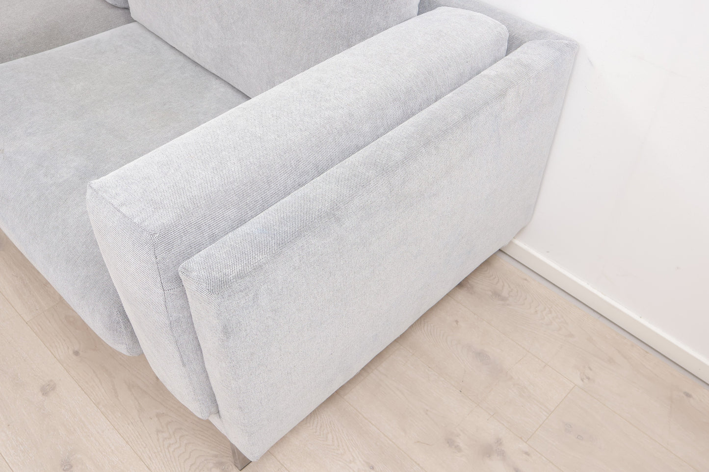 Nyrenset | Lys grå IKEA Nockeby 3-seter sofa