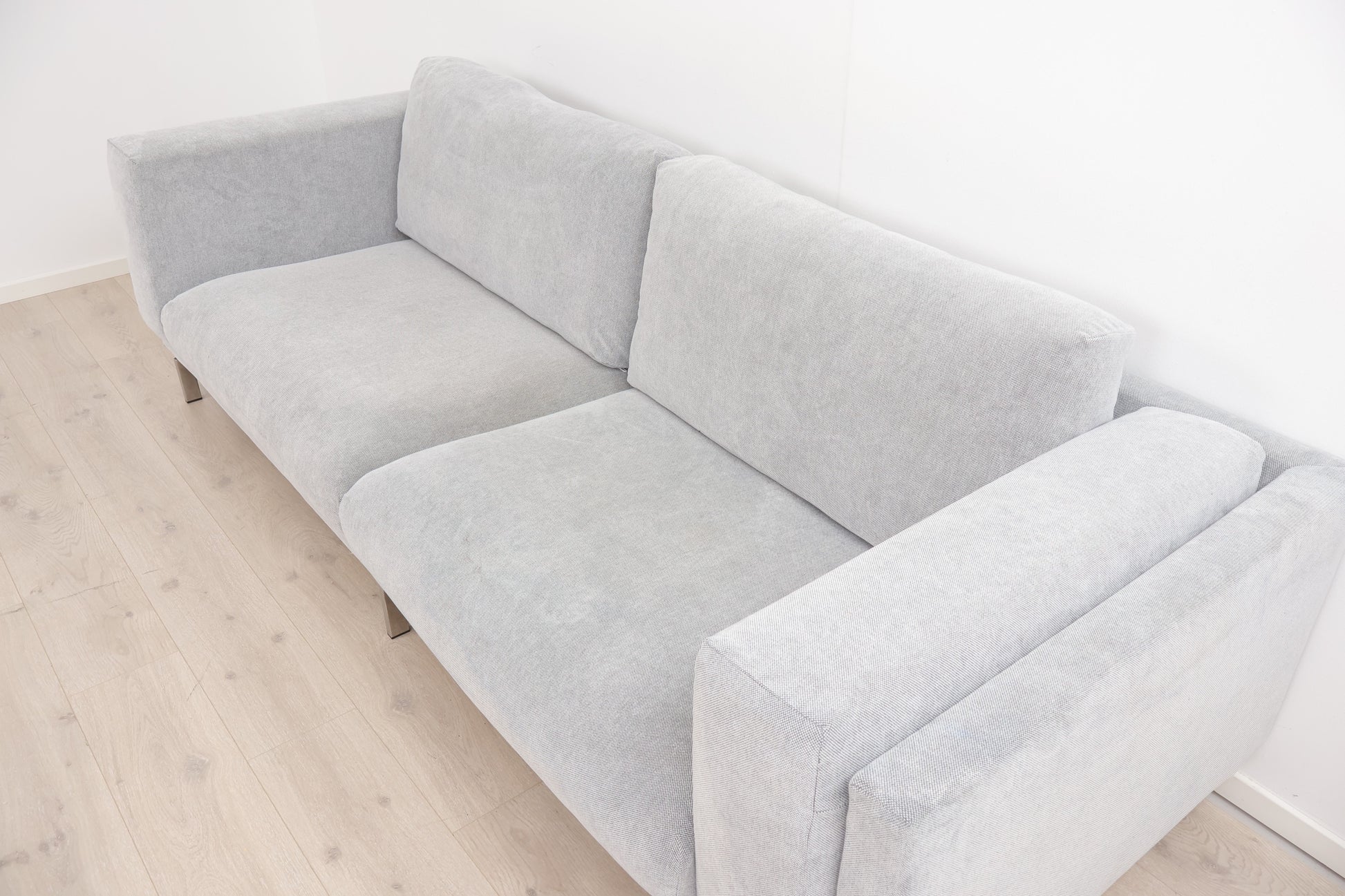 Nyrenset | Lys grå IKEA Nockeby 3-seter sofa