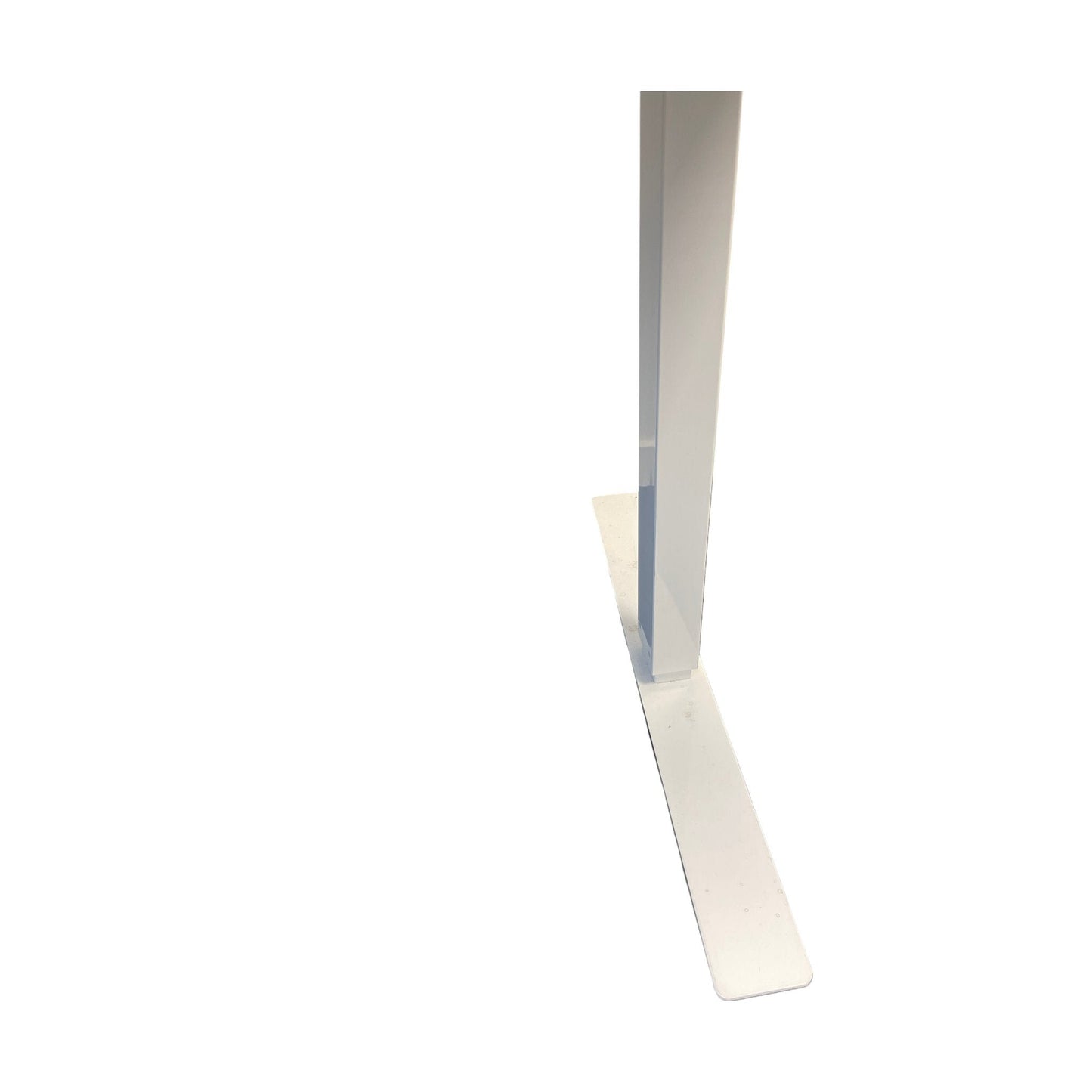 Elektrisk hev/senk skrivebord, hvit, 160x80 cm