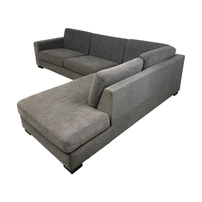 Litsofa hjørnesofa i grå