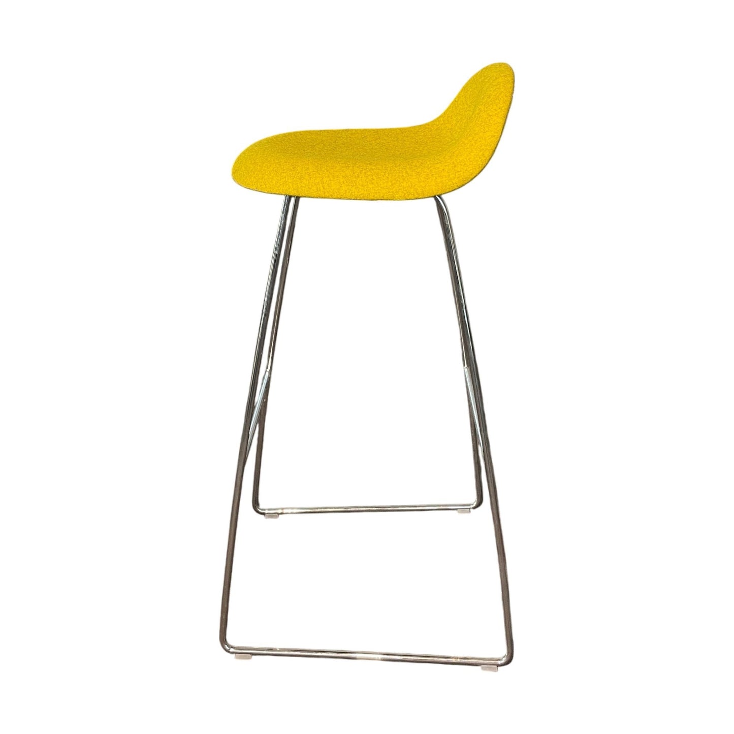 Gubi barstol 3D av Komplot Design, gul, 43x44x89 cm
