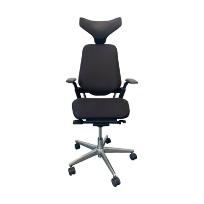 Kontorstol SAVO S3, svart stoff