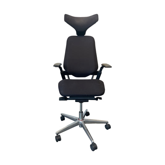 Kontorstol SAVO S3, svart stoff