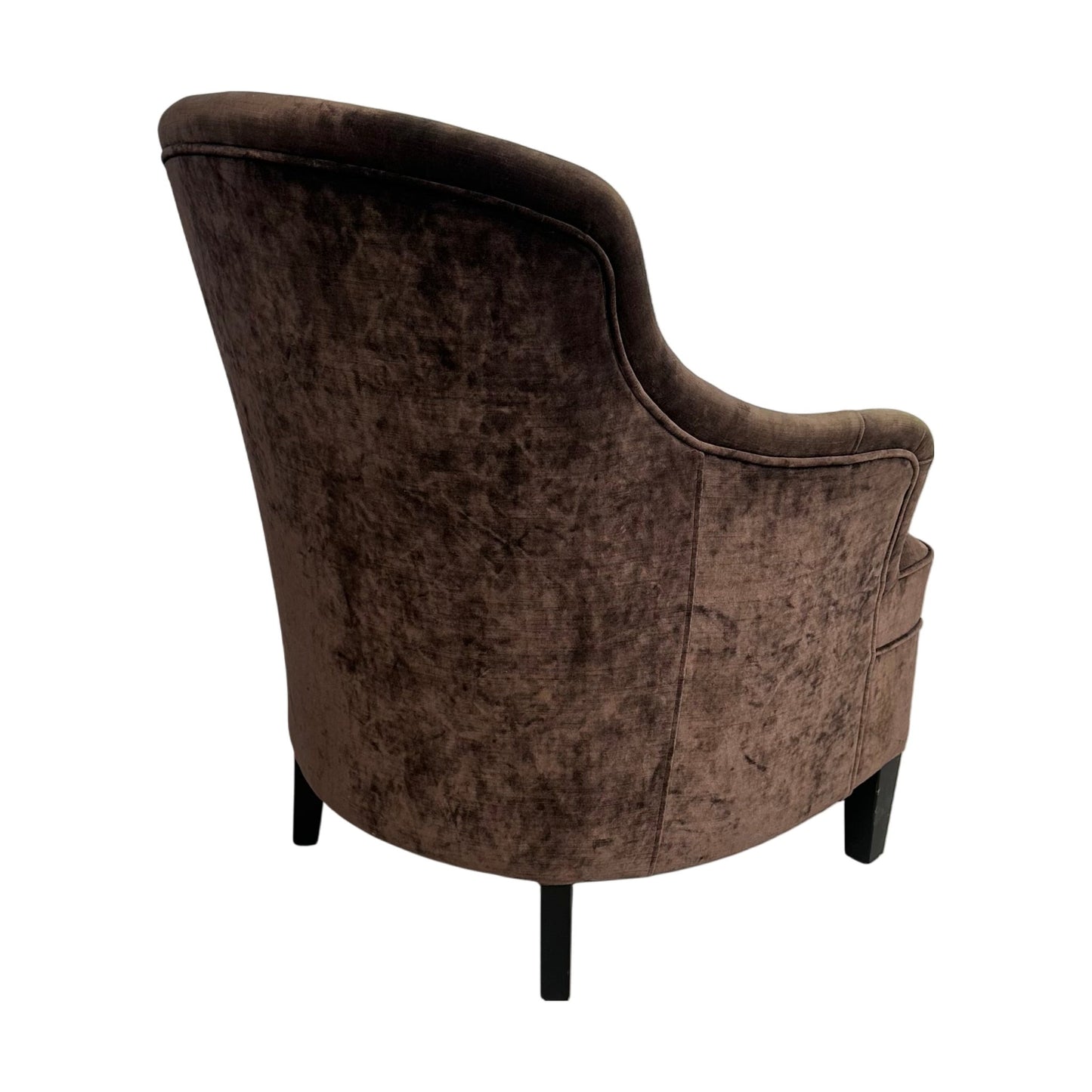 Brun loungestol i velour fra Induflex