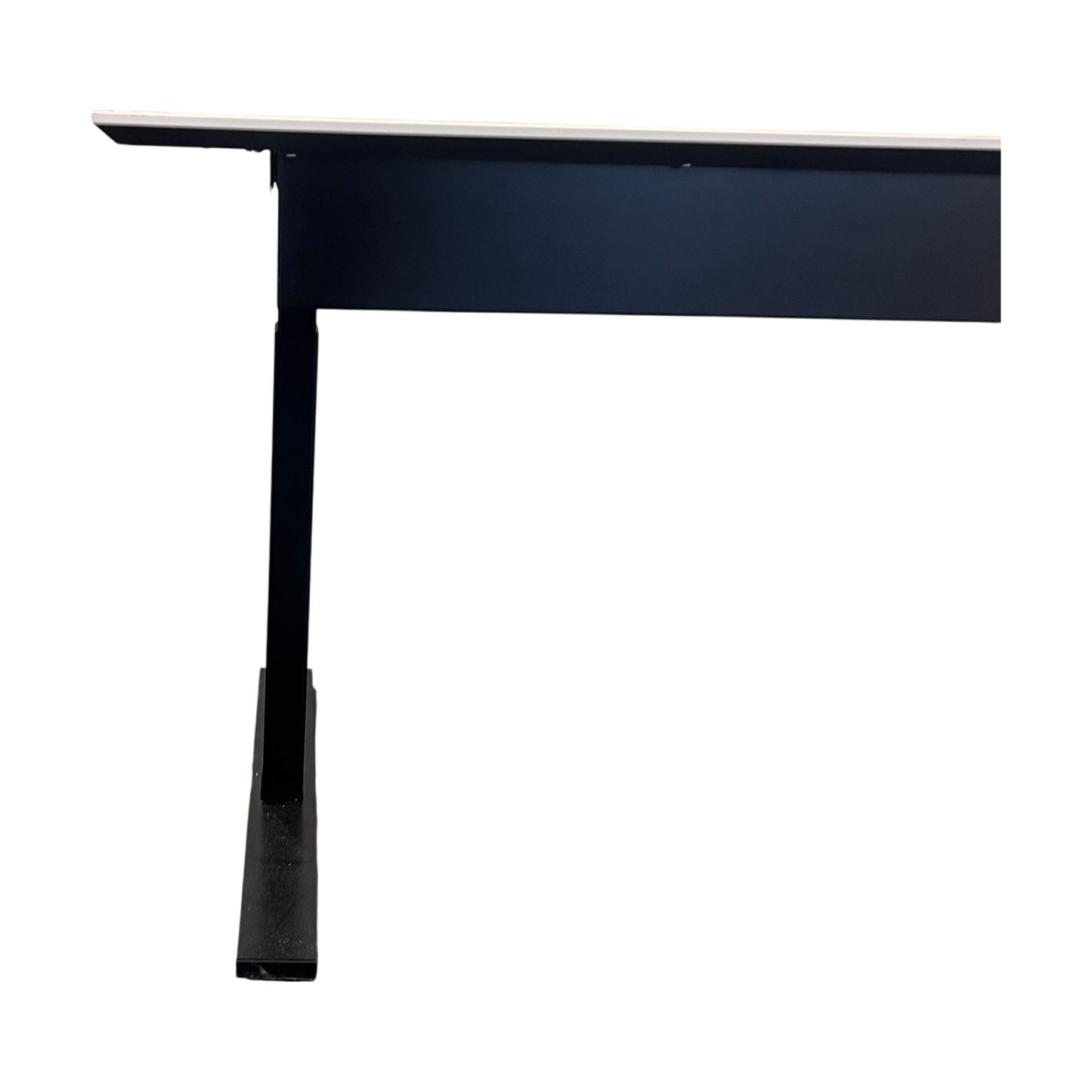 Elektrisk hev/senk skrivebord fra Linak, hvit laminat, 160x80 cm