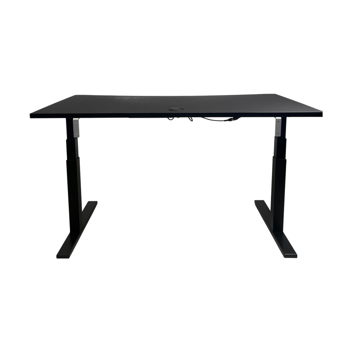 EL hev/senk skrivebord 160x70 cm, svart