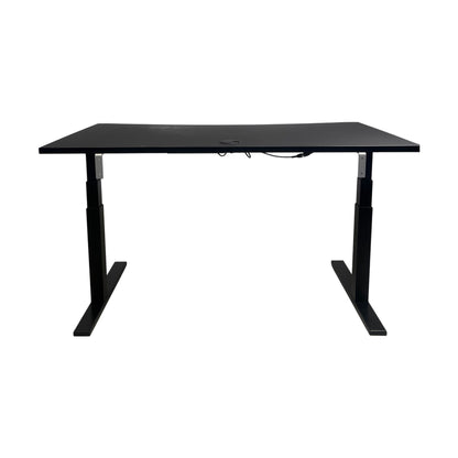 EL hev/senk skrivebord 160x70 cm, svart
