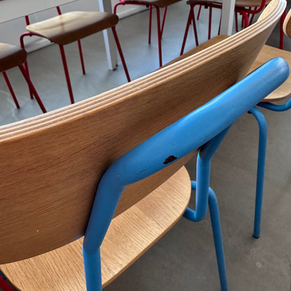 Spisestol, trefarget, fra Habitat