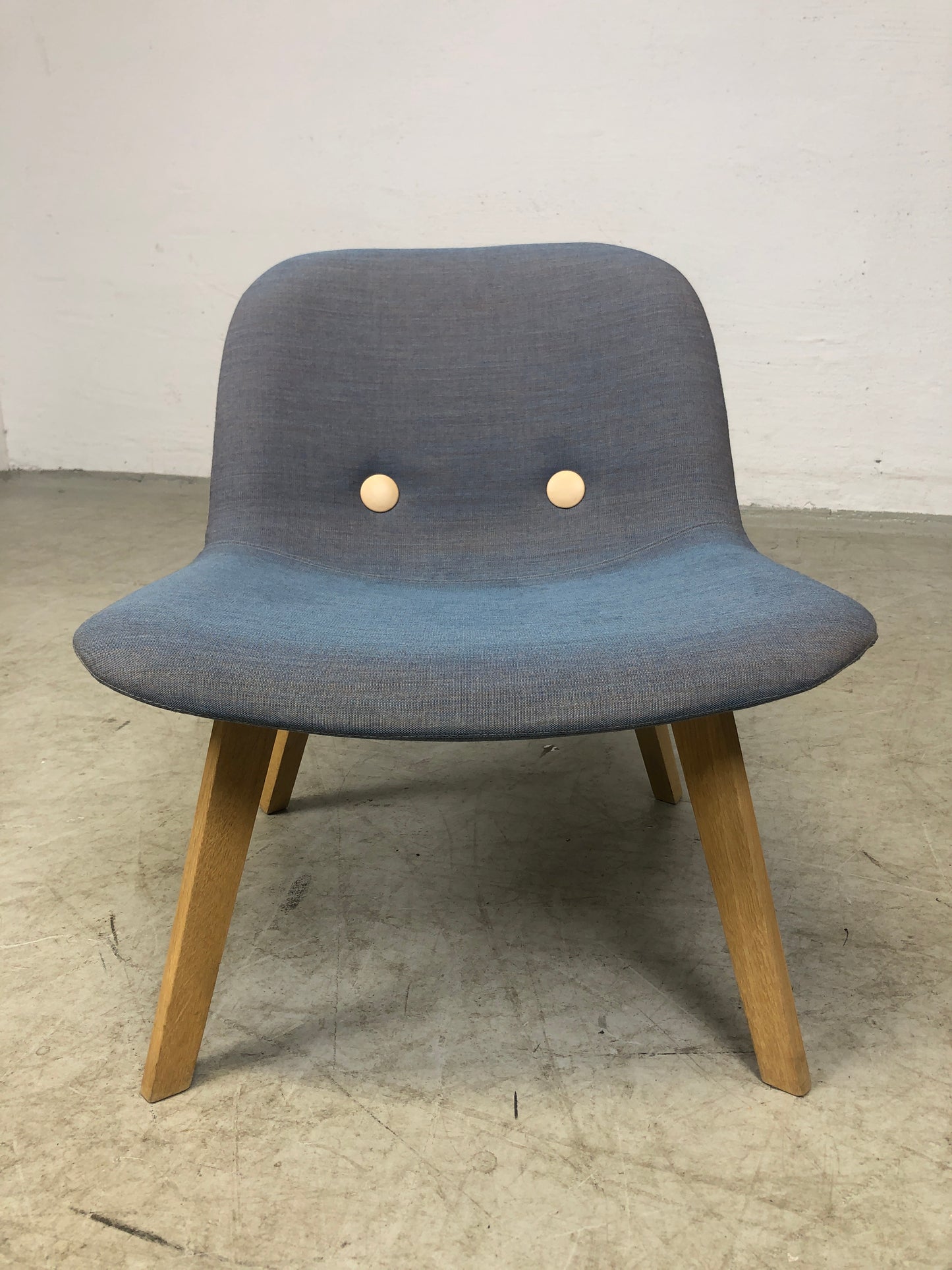 Lorenzen lenestol fra Erik Jørgensen, blå