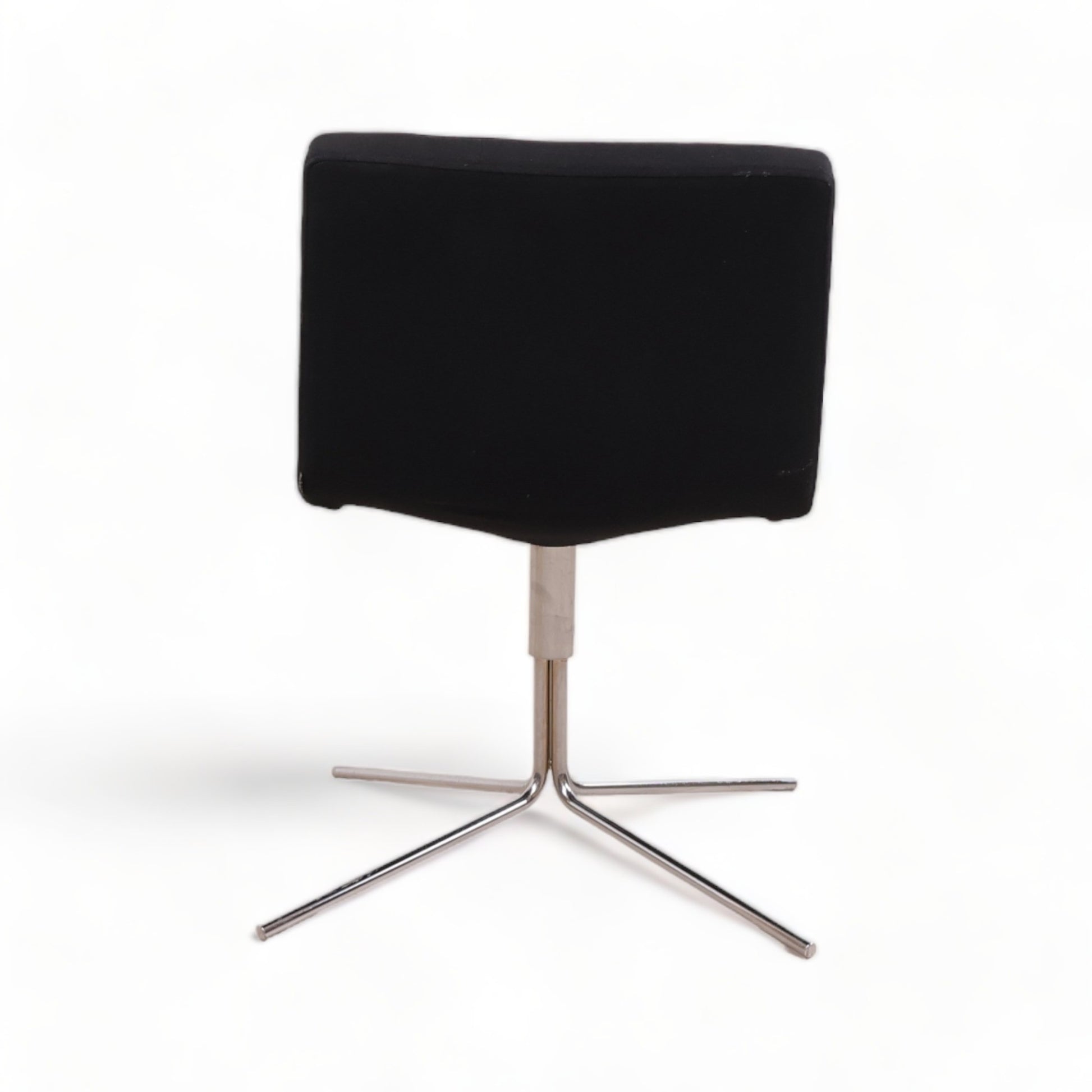 Nyrenset | Offecct Bond Easy stol i sort ull / krom