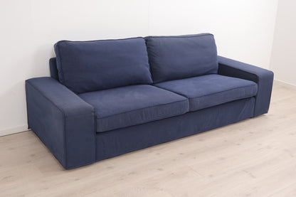 Nyrenset | Blå IKEA Kivik 3-seter sofa