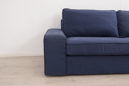 Nyrenset | Blå IKEA Kivik 3-seter sofa