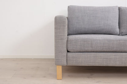 Nyrenset | Lys grå IKEA Karlstad 2-seter sofa