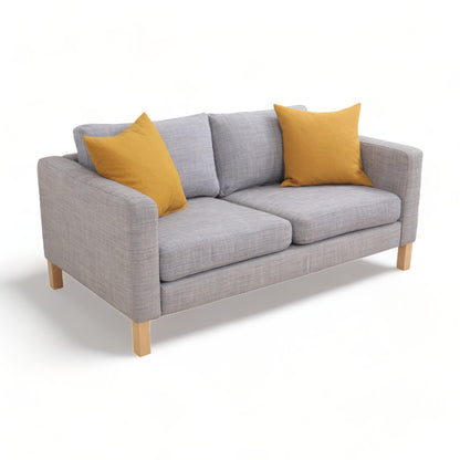 Nyrenset | Lys grå IKEA Karlstad 2-seter sofa