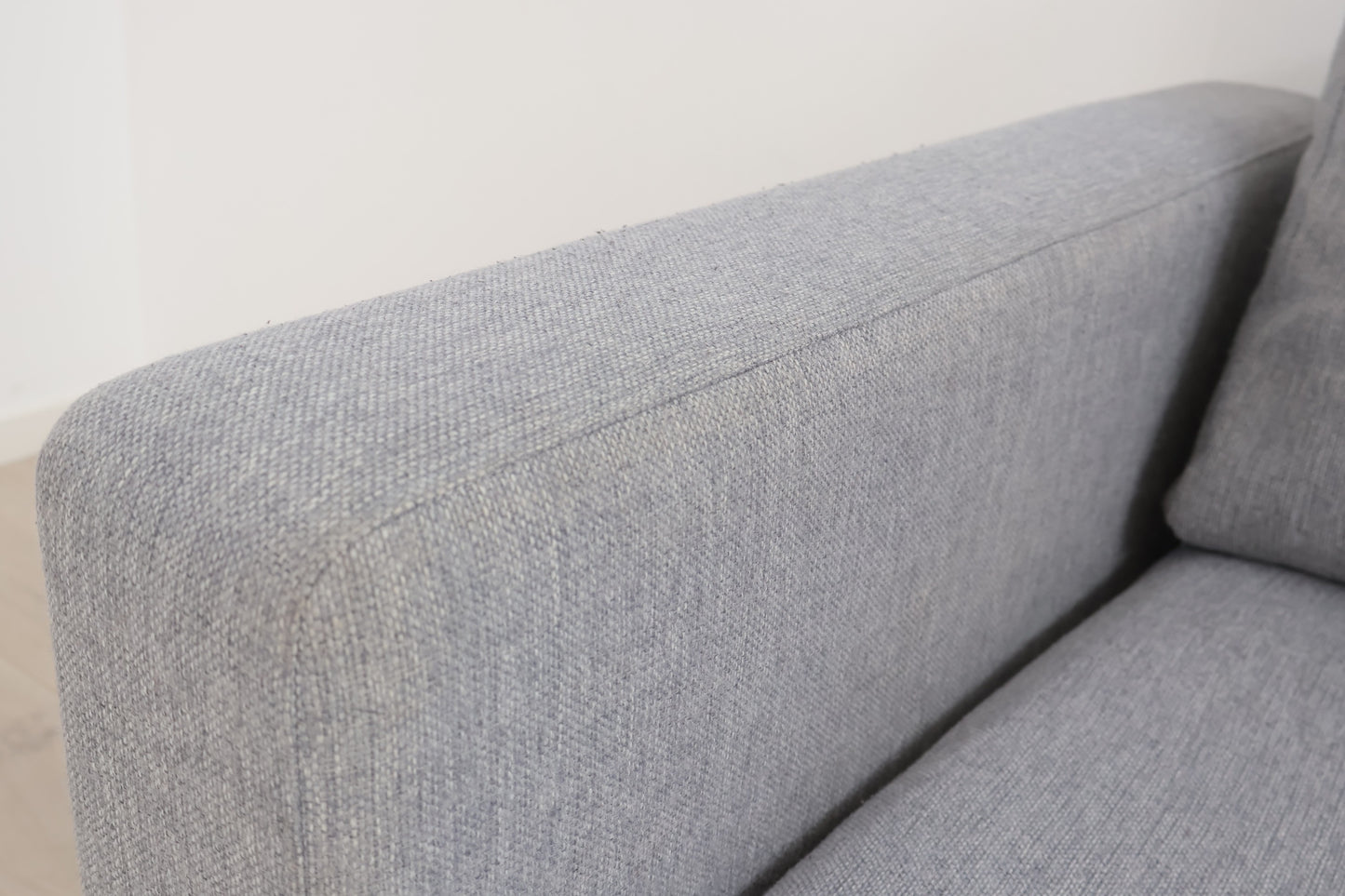 Nyrenset | Lys grå Bohus Cruz 3-seter sofa