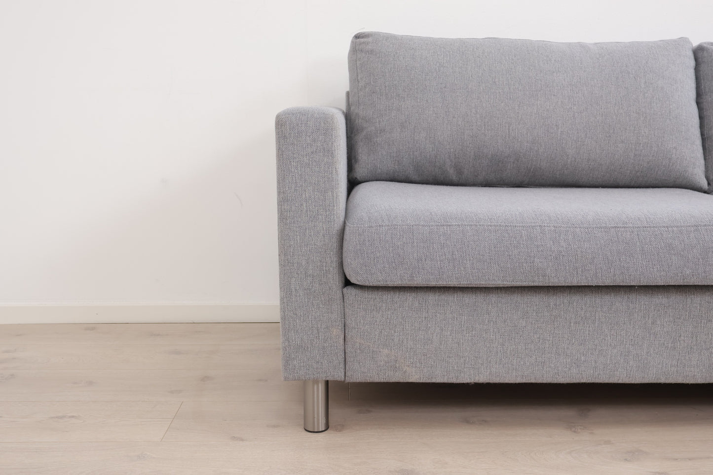 Nyrenset | Lys grå Bohus Cruz 3-seter sofa