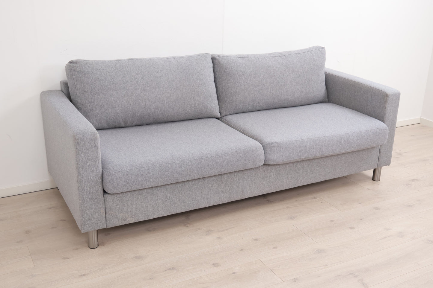 Nyrenset | Lys grå Bohus Cruz 3-seter sofa