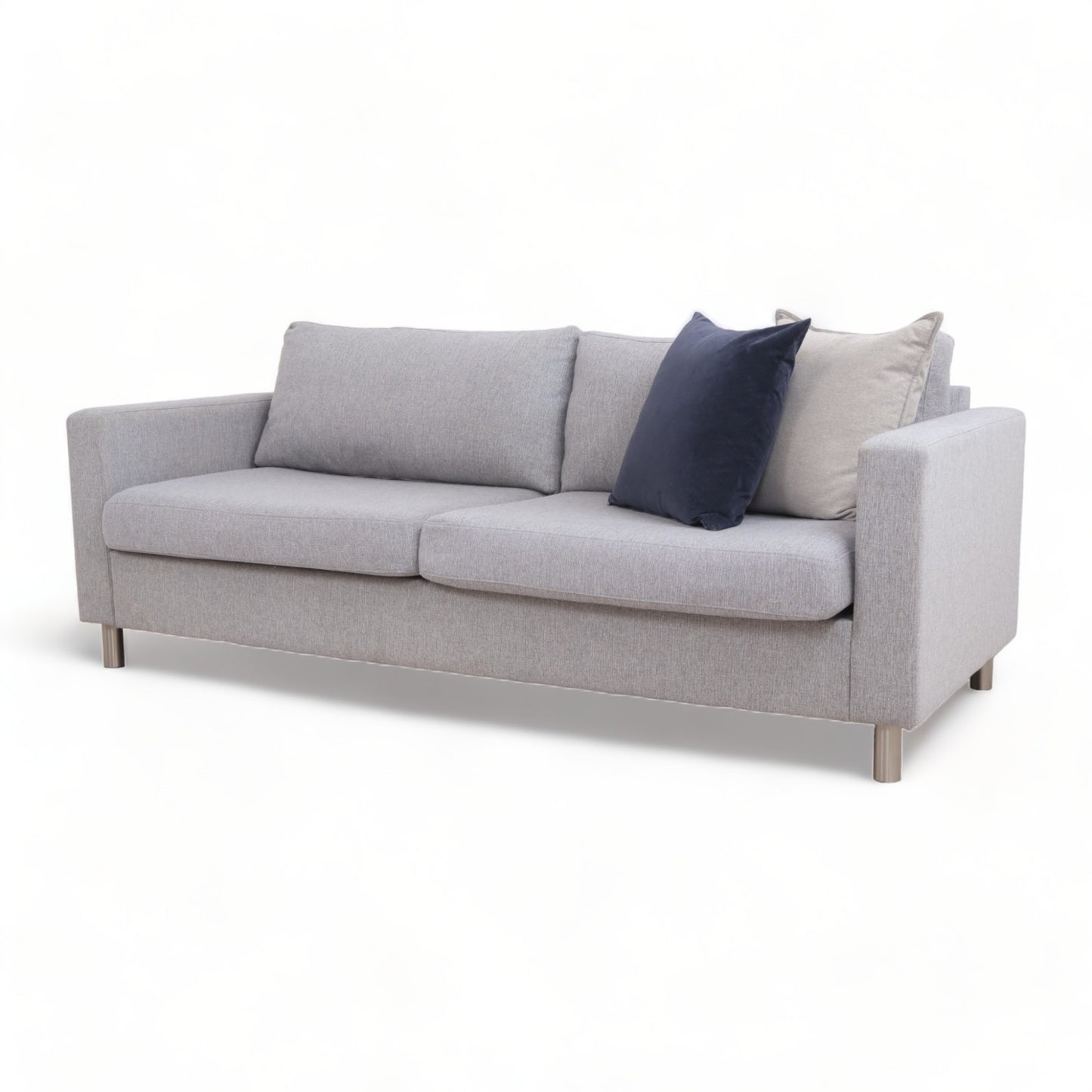 Nyrenset | Lys grå Bohus Cruz 3-seter sofa